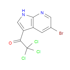 1-(5-BROMO-1H-PYRROLO[2,3-B]PYRIDIN-3-YL)-2,2,2-TRICHLOROETHANONE
