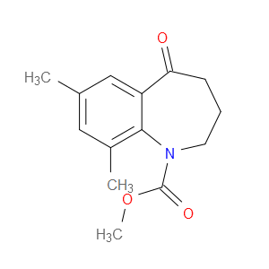 METHYL 7,9-DIMETHYL-5-OXO-2,3,4,5-TETRAHYDRO-1H-BENZO[B]AZEPINE-1-CARBOXYLATE
