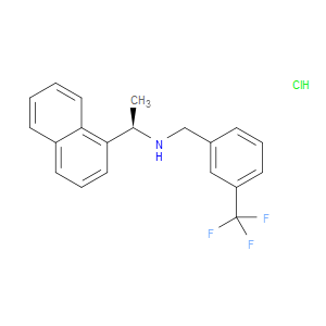 (R)-1-(NAPHTHALEN-1-YL)-N-(3-(TRIFLUOROMETHYL)BENZYL)ETHANAMINE HYDROCHLORIDE