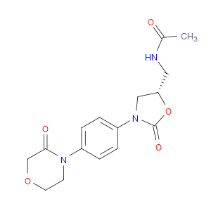 (S)-N-((2-OXO-3-(4-(3-OXOMORPHOLINO)PHENYL)OXAZOLIDIN-5-YL)METHYL)ACETAMIDE