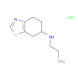 N-PROPYL-4,5,6,7-TETRAHYDROBENZO[D]THIAZOL-6-AMINE HYDROCHLORIDE - Click Image to Close