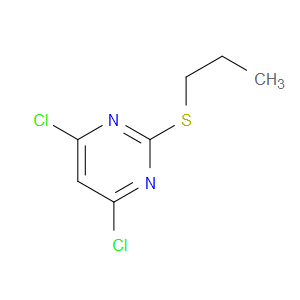 4,6-DICHLORO-2-(PROPYLTHIO)PYRIMIDINE