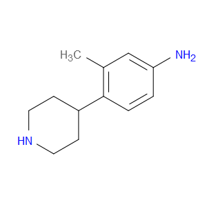 3-METHYL-4-(PIPERIDIN-4-YL)ANILINE - Click Image to Close