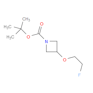 TERT-BUTYL 3-(2-FLUOROETHOXY)AZETIDINE-1-CARBOXYLATE