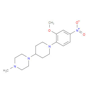 1-(1-(2-METHOXY-4-NITROPHENYL)PIPERIDIN-4-YL)-4-METHYLPIPERAZINE