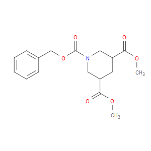 1-BENZYL 3,5-DIMETHYL PIPERIDINE-1,3,5-TRICARBOXYLATE