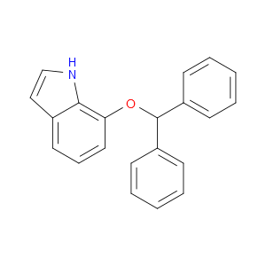 7-(BENZHYDRYLOXY)-1H-INDOLE - Click Image to Close