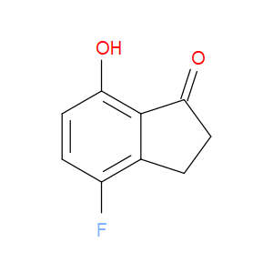 4-FLUORO-7-HYDROXY-2,3-DIHYDRO-1H-INDEN-1-ONE - Click Image to Close