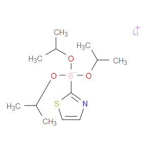 LITHIUM TRIISOPROPOXY(THIAZOL-2-YL)BORATE - Click Image to Close