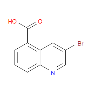 3-BROMOQUINOLINE-5-CARBOXYLIC ACID - Click Image to Close
