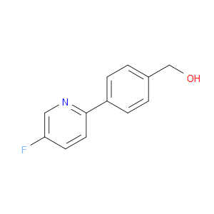 (4-(5-FLUOROPYRIDIN-2-YL)PHENYL)METHANOL - Click Image to Close
