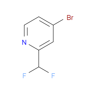 4-BROMO-2-(DIFLUOROMETHYL)PYRIDINE
