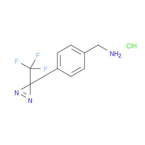 4-[3-(TRIFLUOROMETHYL)-3H-DIAZIRIN-3-YL]BENZYLAMINE HYDROCHLORIDE - Click Image to Close