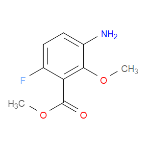METHYL 3-AMINO-6-FLUORO-2-METHOXYBENZOATE - Click Image to Close