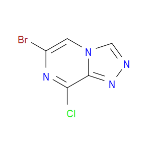 6-BROMO-8-CHLORO-[1,2,4]TRIAZOLO[4,3-A]PYRAZINE