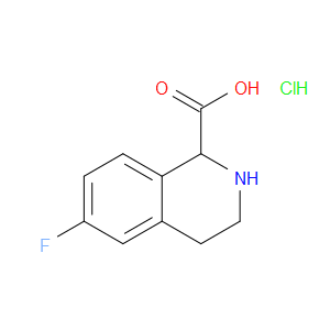 6-FLUORO-1,2,3,4-TETRAHYDROISOQUINOLINE-1-CARBOXYLIC ACID HYDROCHLORIDE