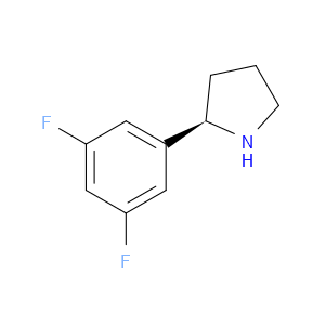 (2R)-2-(3,5-DIFLUOROPHENYL)PYRROLIDINE
