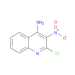 2-CHLORO-3-NITROQUINOLIN-4-AMINE