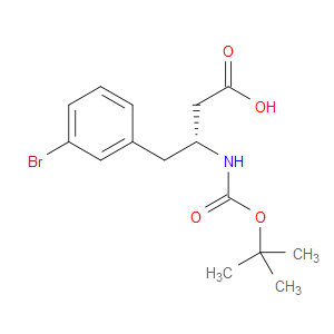 (R)-4-(3-BROMOPHENYL)-3-((TERT-BUTOXYCARBONYL)AMINO)BUTANOIC ACID