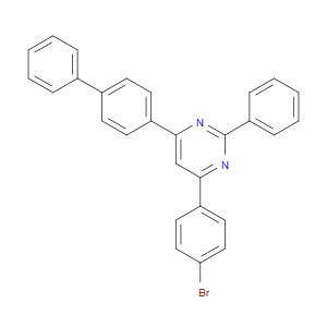 4-(BIPHENYL-4-YL)-6-(4-BROMOPHENYL)-2-PHENYLPYRIMIDINE