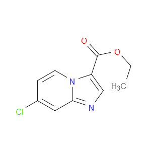 ETHYL 7-CHLOROIMIDAZO[1,2-A]PYRIDINE-3-CARBOXYLATE - Click Image to Close