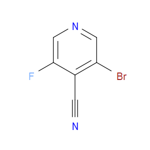 3-BROMO-5-FLUOROISONICOTINONITRILE