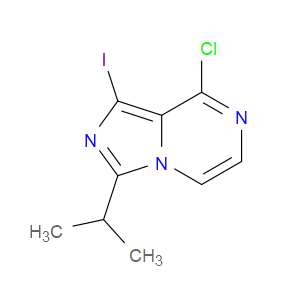 8-CHLORO-1-IODO-3-ISOPROPYLIMIDAZO[1,5-A]PYRAZINE