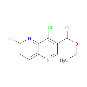 ETHYL 4,6-DICHLORO-1,5-NAPHTHYRIDINE-3-CARBOXYLATE