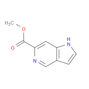 METHYL 1H-PYRROLO[3,2-C]PYRIDINE-6-CARBOXYLATE - Click Image to Close