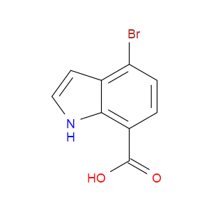 4-BROMO-1H-INDOLE-7-CARBOXYLIC ACID - Click Image to Close