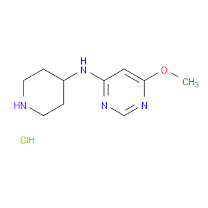 6-METHOXY-N-(PIPERIDIN-4-YL)PYRIMIDIN-4-AMINE HYDROCHLORIDE
