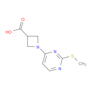 1-(2-METHYLSULFANYL-PYRIMIDIN-4-YL)-AZETIDINE-3-CARBOXYLIC ACID