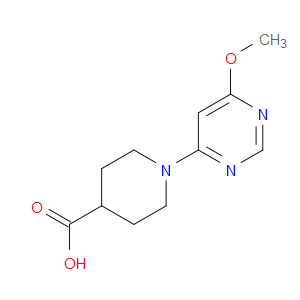 1-(6-METHOXYPYRIMIDIN-4-YL)PIPERIDINE-4-CARBOXYLIC ACID