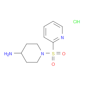 1-(PYRIDIN-2-YLSULFONYL)PIPERIDIN-4-AMINE HYDROCHLORIDE