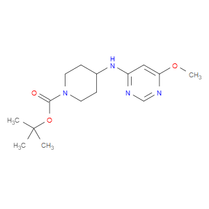 TERT-BUTYL 4-((6-METHOXYPYRIMIDIN-4-YL)AMINO)PIPERIDINE-1-CARBOXYLATE - Click Image to Close