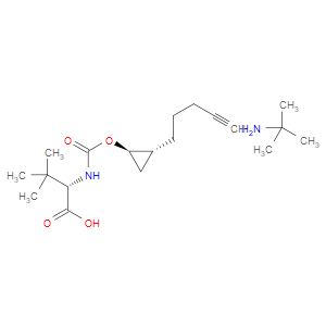 2-METHYLPROPAN-2-AMINE (S)-3,3-DIMETHYL-2-((((1R,2R)-2-(PENT-4-YN-1-YL)CYCLOPROPOXY)CARBONYL)AMINO)BUTANOATE - Click Image to Close