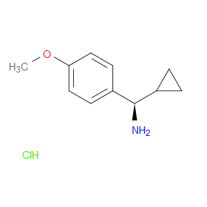(R)-CYCLOPROPYL(4-METHOXYPHENYL)METHANAMINE HYDROCHLORIDE