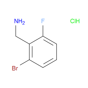 2-BROMO-6-FLUOROBENZYLAMINE HYDROCHLORIDE