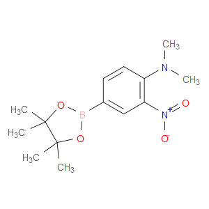N,N-DIMETHYL-2-NITRO-4-(4,4,5,5-TETRAMETHYL-1,3,2-DIOXABOROLAN-2-YL)ANILINE