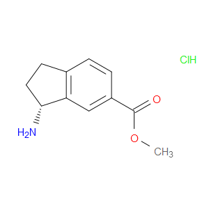 (R)-METHYL 3-AMINO-2,3-DIHYDRO-1H-INDENE-5-CARBOXYLATE HYDROCHLORIDE - Click Image to Close