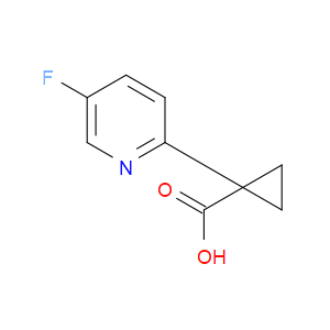 1-(5-FLUOROPYRIDIN-2-YL)CYCLOPROPANECARBOXYLIC ACID