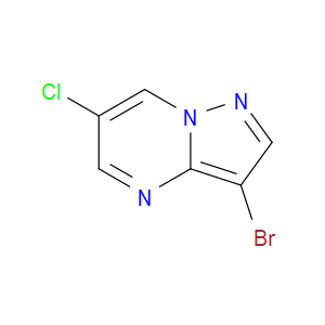 3-BROMO-6-CHLOROPYRAZOLO[1,5-A]PYRIMIDINE