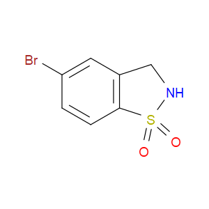 5-BROMO-2,3-DIHYDRO-BENZO[D]ISOTHIAZOLE 1,1-DIOXIDE