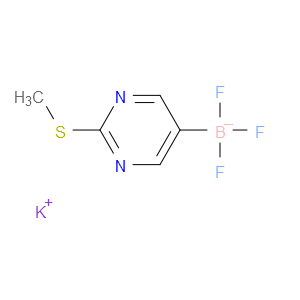 POTASSIUM TRIFLUORO(2-(METHYLTHIO)PYRIMIDIN-5-YL)BORATE