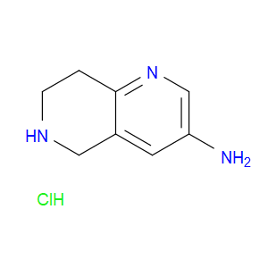 5,6,7,8-TETRAHYDRO-1,6-NAPHTHYRIDIN-3-AMINE HYDROCHLORIDE - Click Image to Close