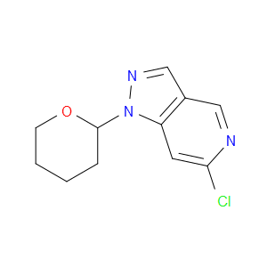 6-CHLORO-1-(TETRAHYDRO-2H-PYRAN-2-YL)-1H-PYRAZOLO[4,3-C]PYRIDINE
