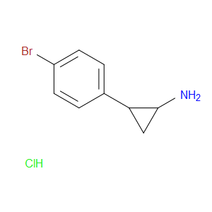 2-(4-BROMOPHENYL)CYCLOPROPAN-1-AMINE HYDROCHLORIDE