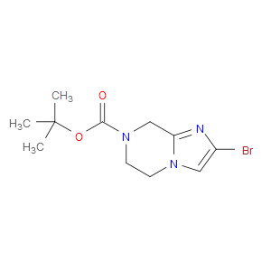 2-BROMO-5,6-DIHYDRO-8H-IMIDAZO[1,2-A]PYRAZINE-7-CARBOXYLIC ACID TERT-BUTYL ESTER