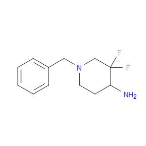 1-BENZYL-3,3-DIFLUOROPIPERIDIN-4-AMINE - Click Image to Close