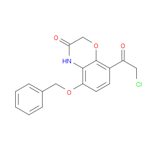 5-(BENZYLOXY)-8-(2-CHLOROACETYL)-2H-BENZO[B][1,4]OXAZIN-3(4H)-ONE